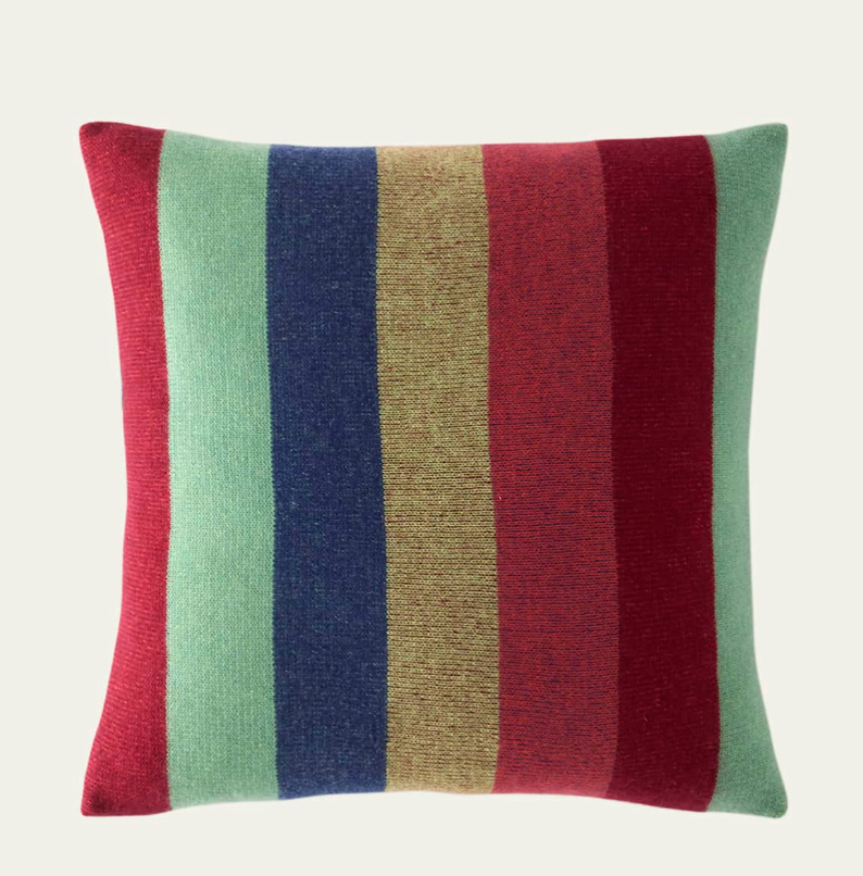 Block Super Duper Cashmere Decorative Pillow, 20" Square