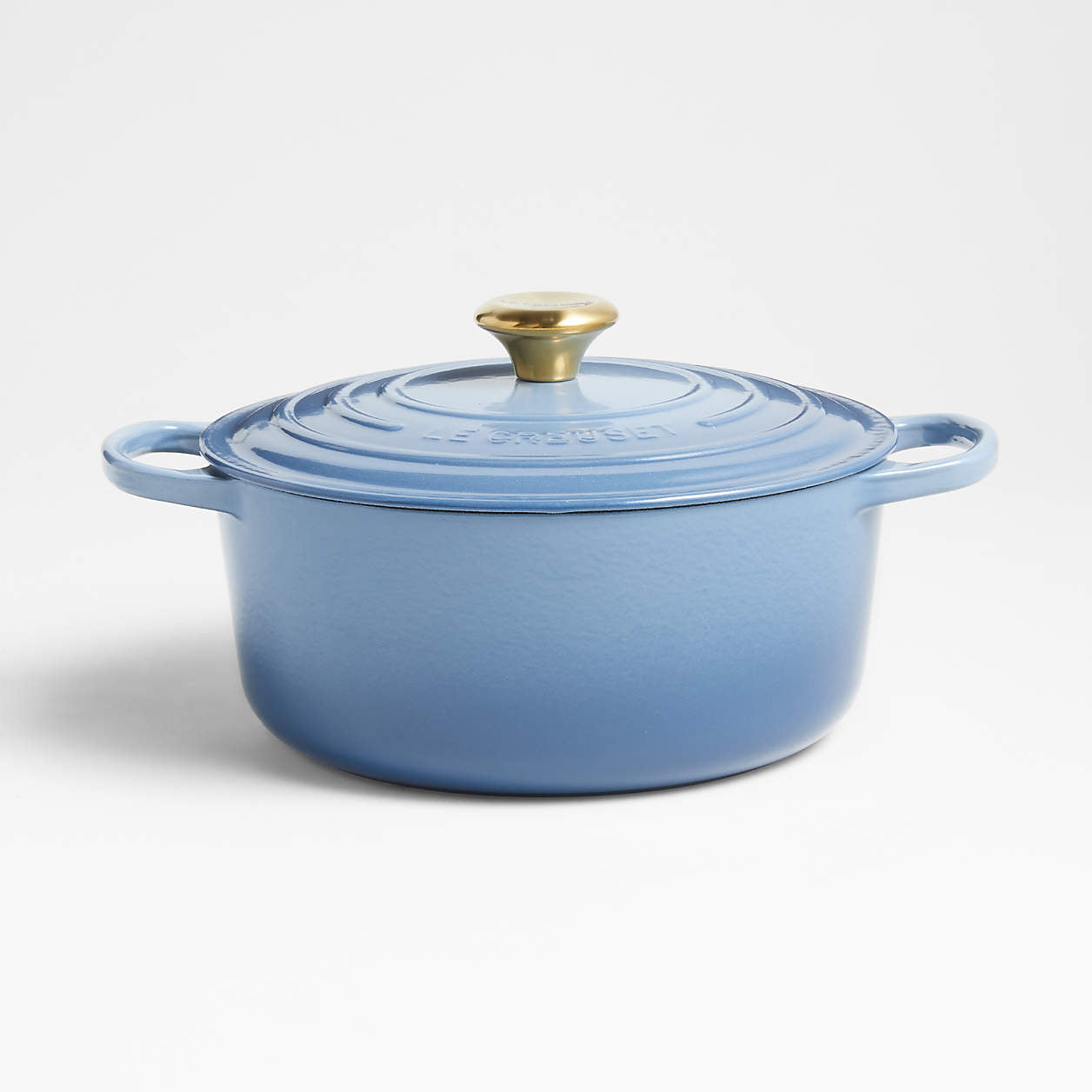 5.5-Qt. Chambray Cast Iron Dutch Oven