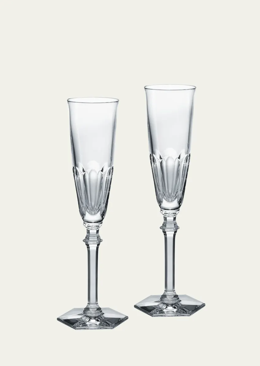 Baccarat Harcourt Eve Champagne Flutes, Set of 2