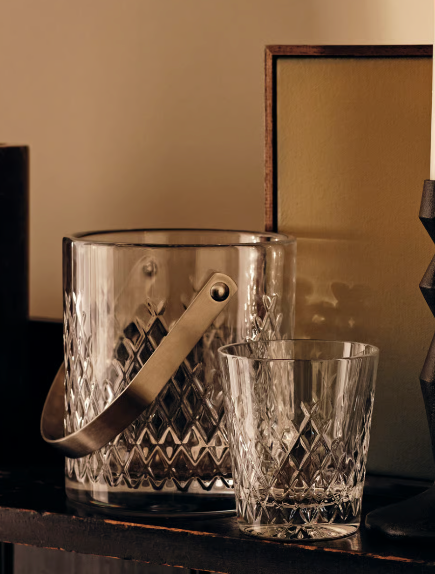 Barwell Cut Crystal Ice Bucket