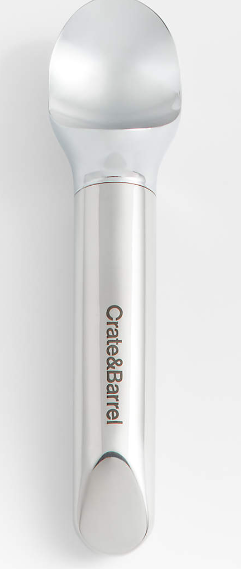 Crate & Barrel Stainless Steel Ice Cream Scoop