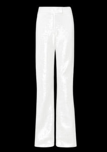 Lisbon Trouser in Off White