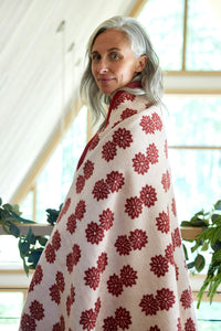 Winter Blooms Blanket