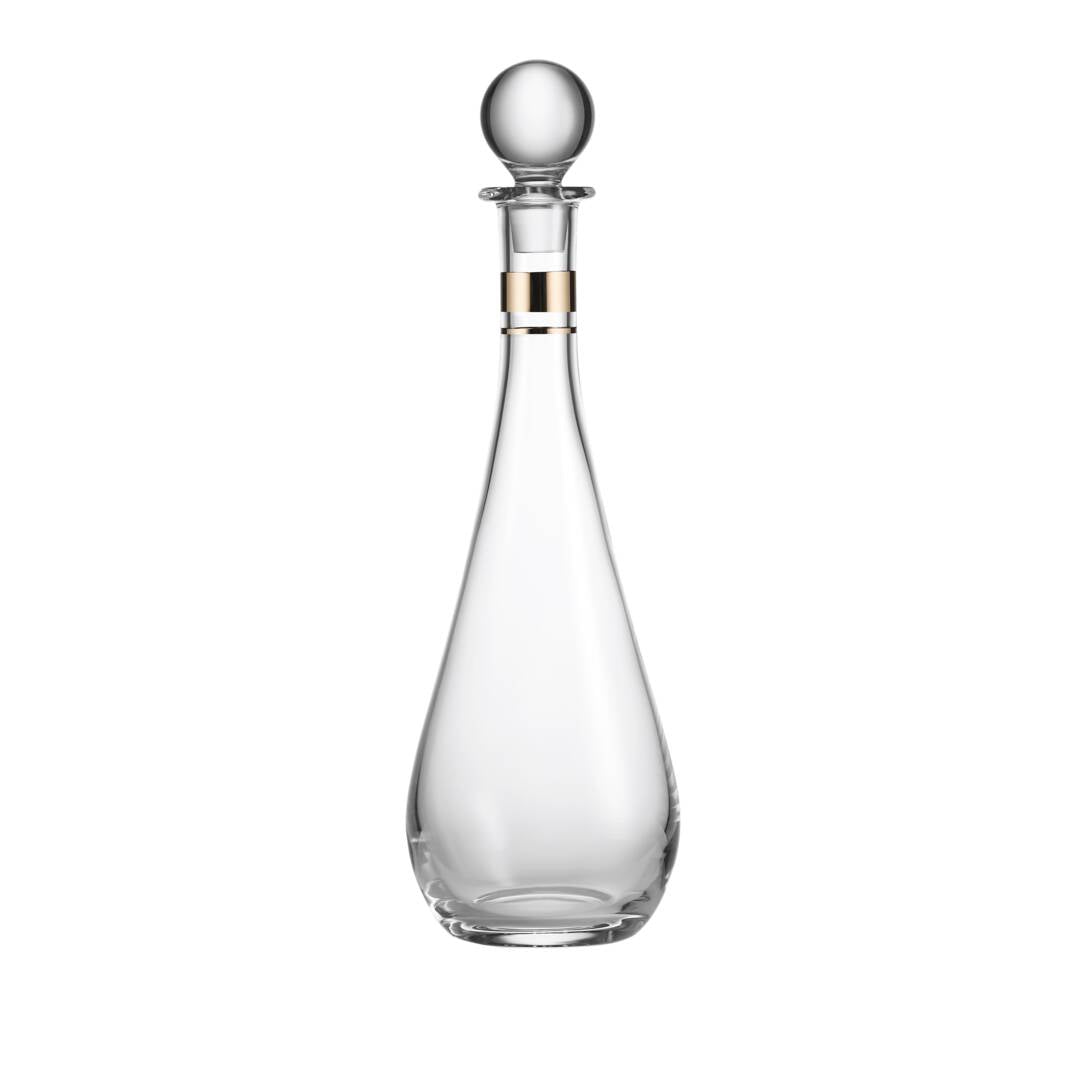 Elegance Decanter Tall Platinum Band