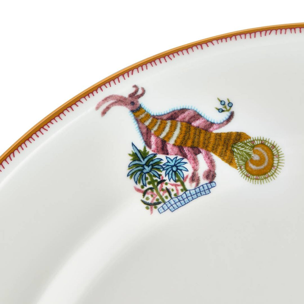 Kit Kemp Mythical Creatures Plate, 12.5"