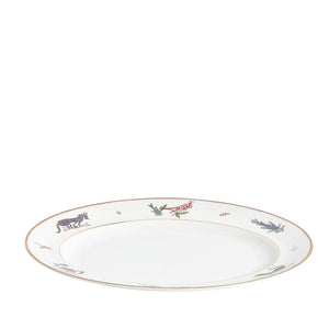 Kit Kemp Mythical Creatures Oval Platter, 14"