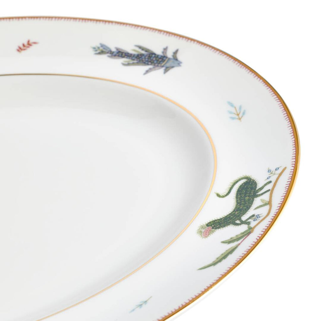 Kit Kemp Mythical Creatures Oval Platter, 14"