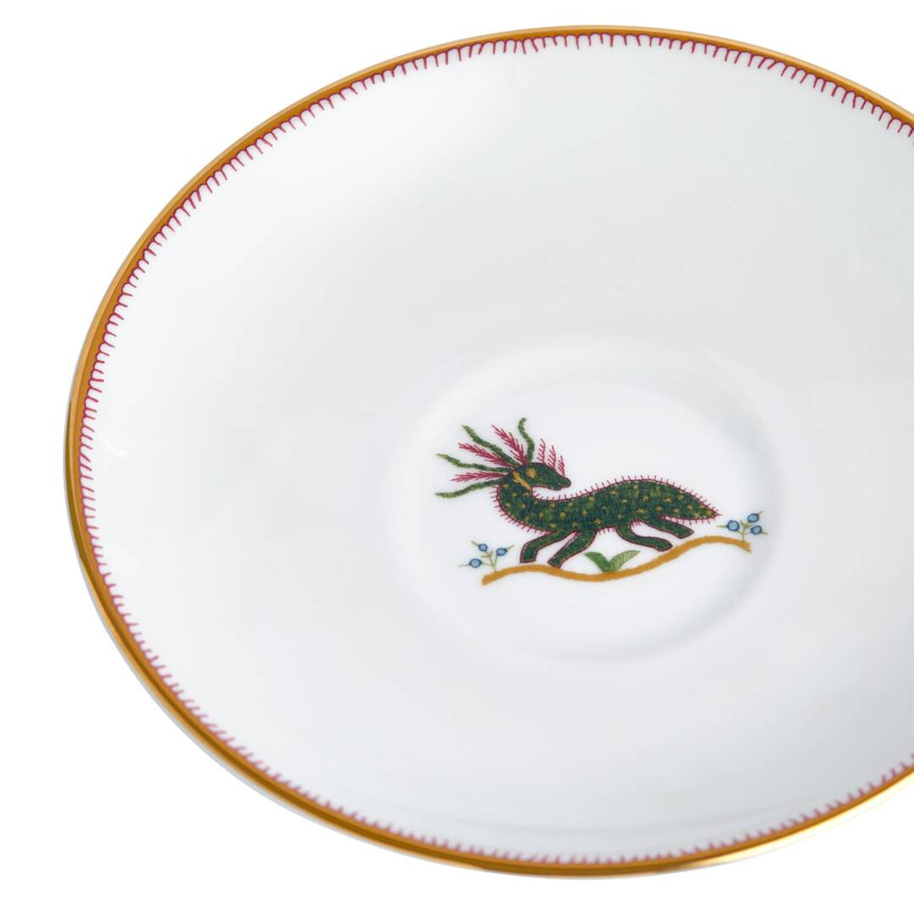Kit Kemp Mythical Creatures Teacup & Saucer, 5.8 oz