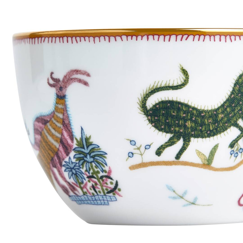Kit Kemp Mythical Creatures Teacup & Saucer, 6 oz