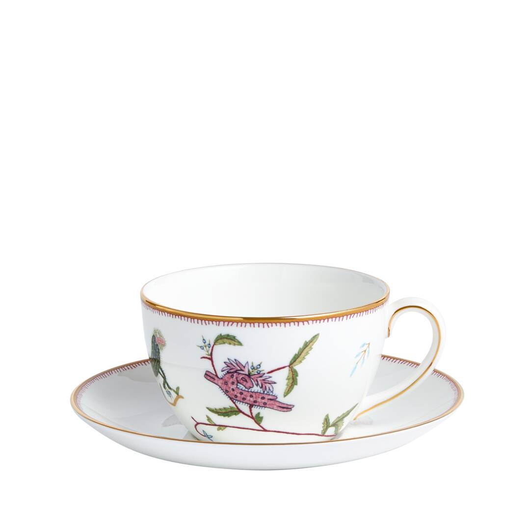 Kit Kemp Mythical Creatures Teacup & Saucer, 6 oz
