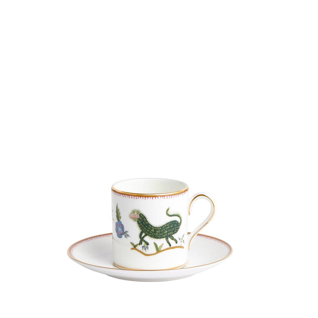 Kit Kemp Mythical Creatures Coffee Cup & Saucer, 2.4 oz