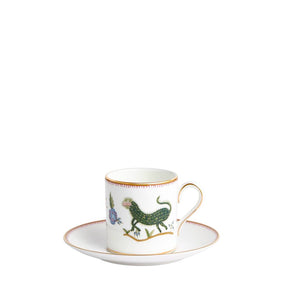 Kit Kemp Mythical Creatures Coffee Cup & Saucer, 2.4 oz