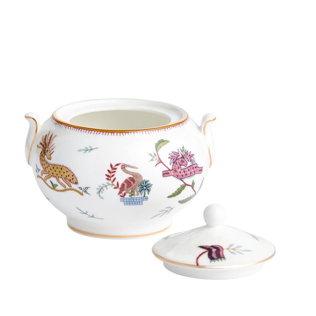Kit Kemp Mythical Creatures Covered Sugar Pot, 6.8 oz