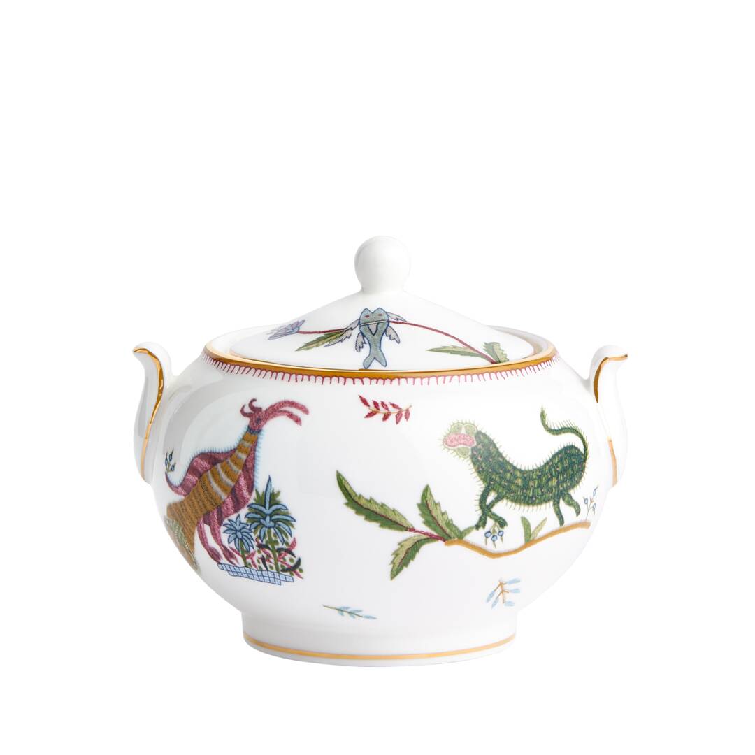Kit Kemp Mythical Creatures Covered Sugar Pot, 6.8 oz