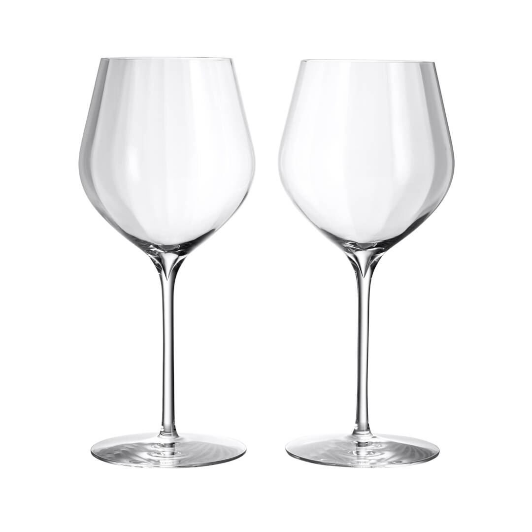 Elegance Optic Wine Red, Set of 2
