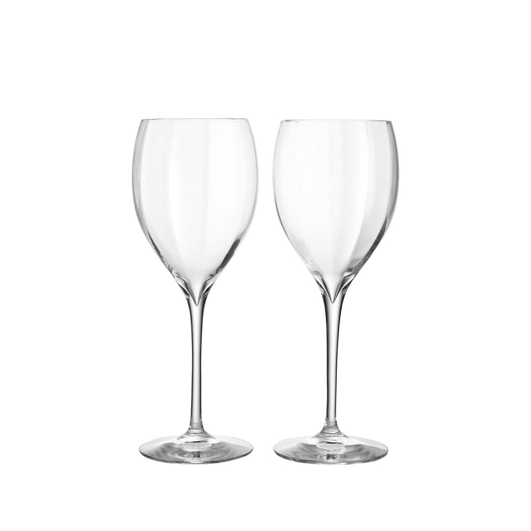 Elegance Optic Wine White, Set of 2