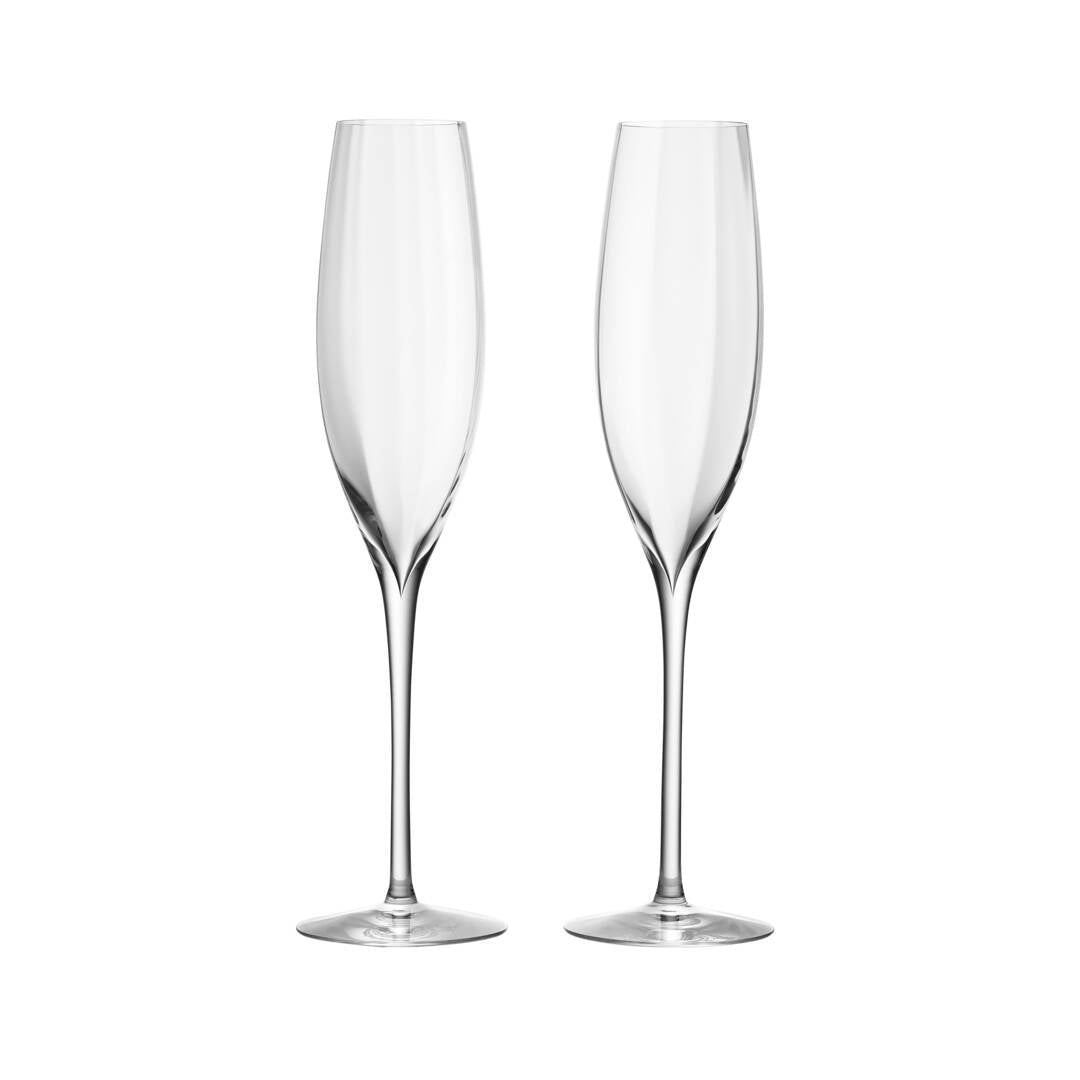 Elegance Optic Flute, Set of 2