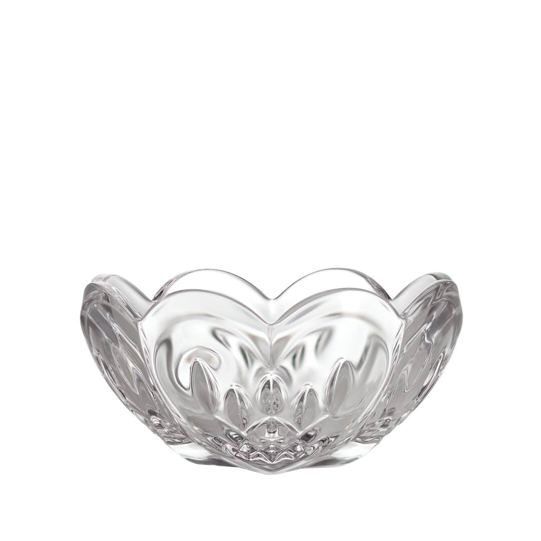 Giftology Lismore Heart Bowl, Purple Box