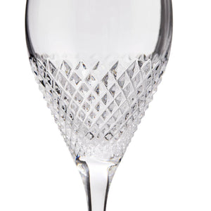 Vera Wang Diamond Mosaic Wine Glass, Set of 2