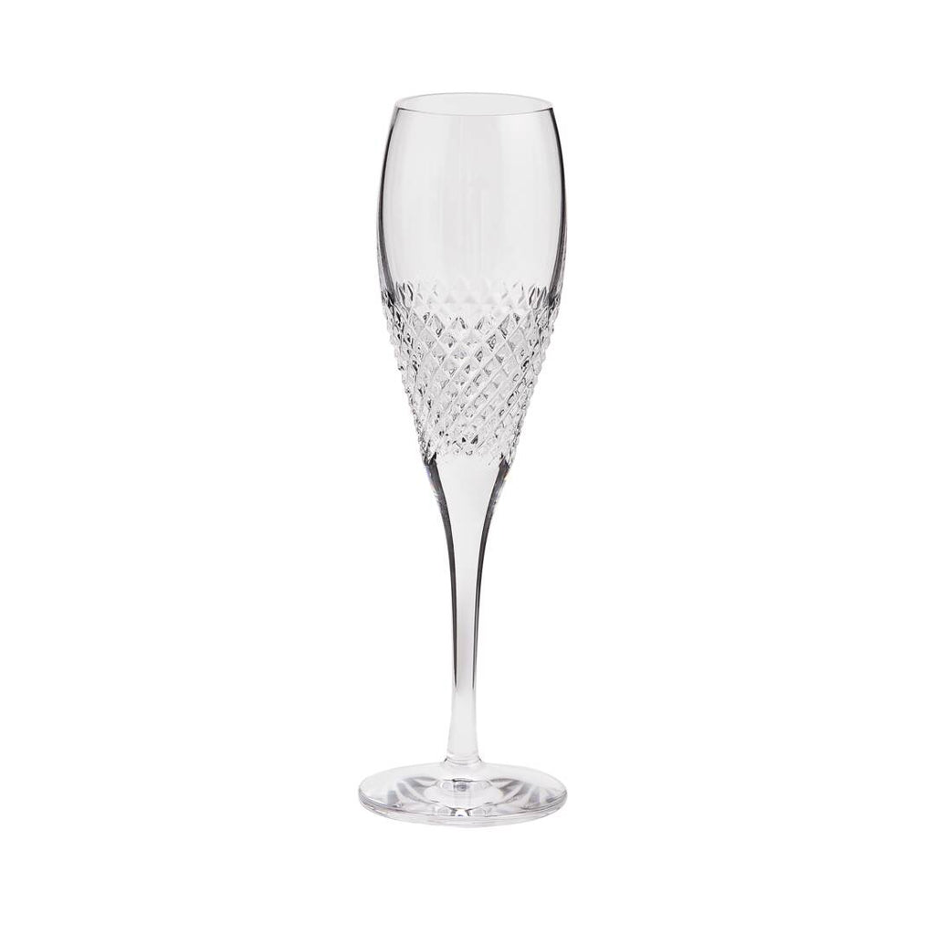 Vera Wang Diamond Mosaic Flute, Set of 2