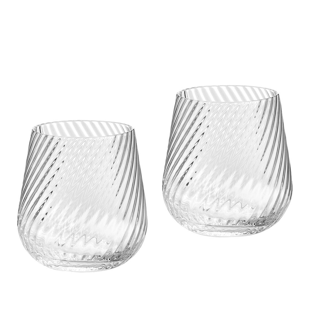 Vera Wang Swirl Tumbler, Set of 2