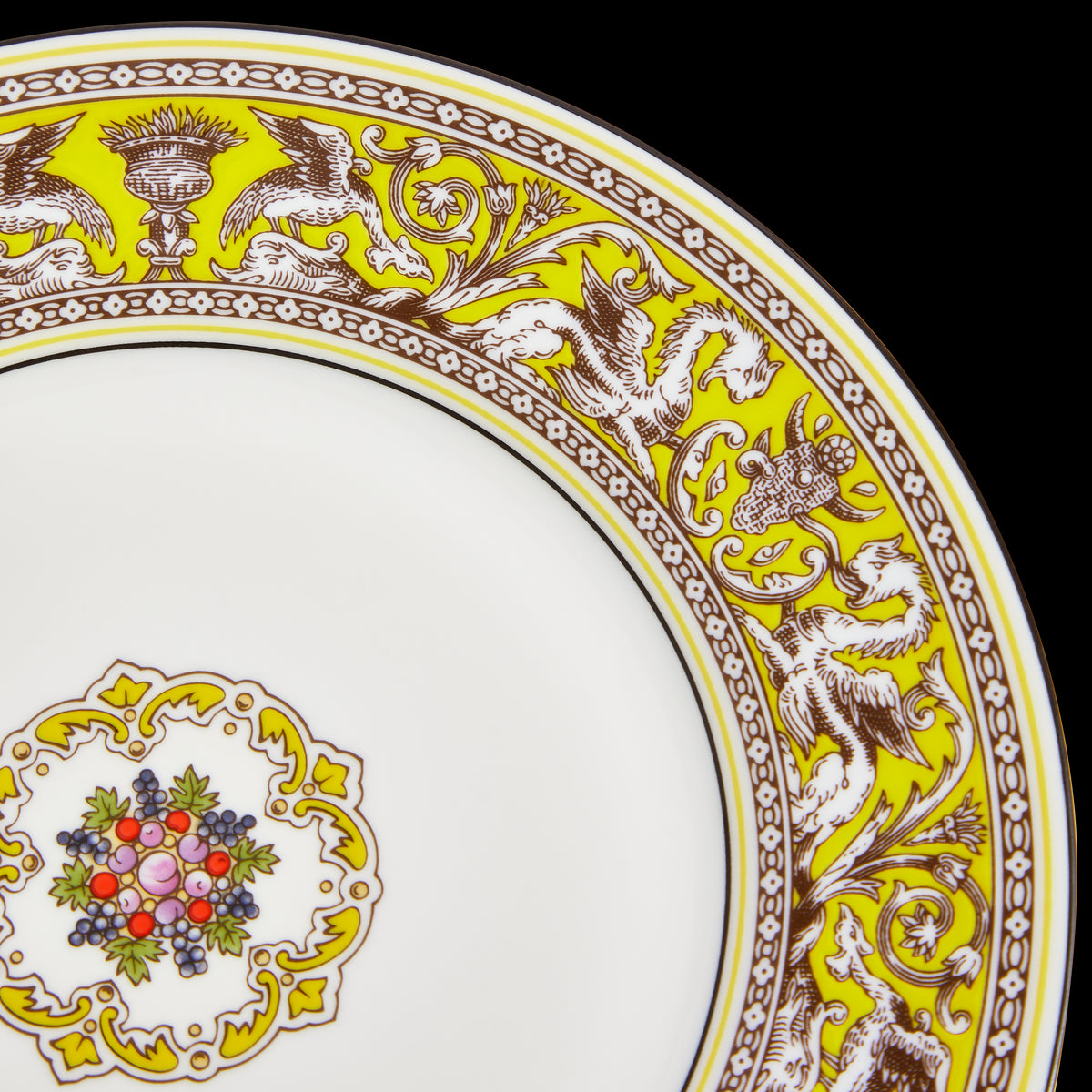 Florentine Citron Dinner Plate 10.7"