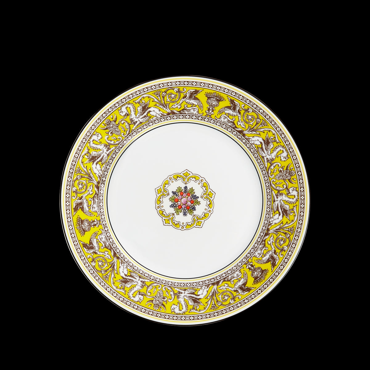 Florentine Citron Side Plate 8.1"