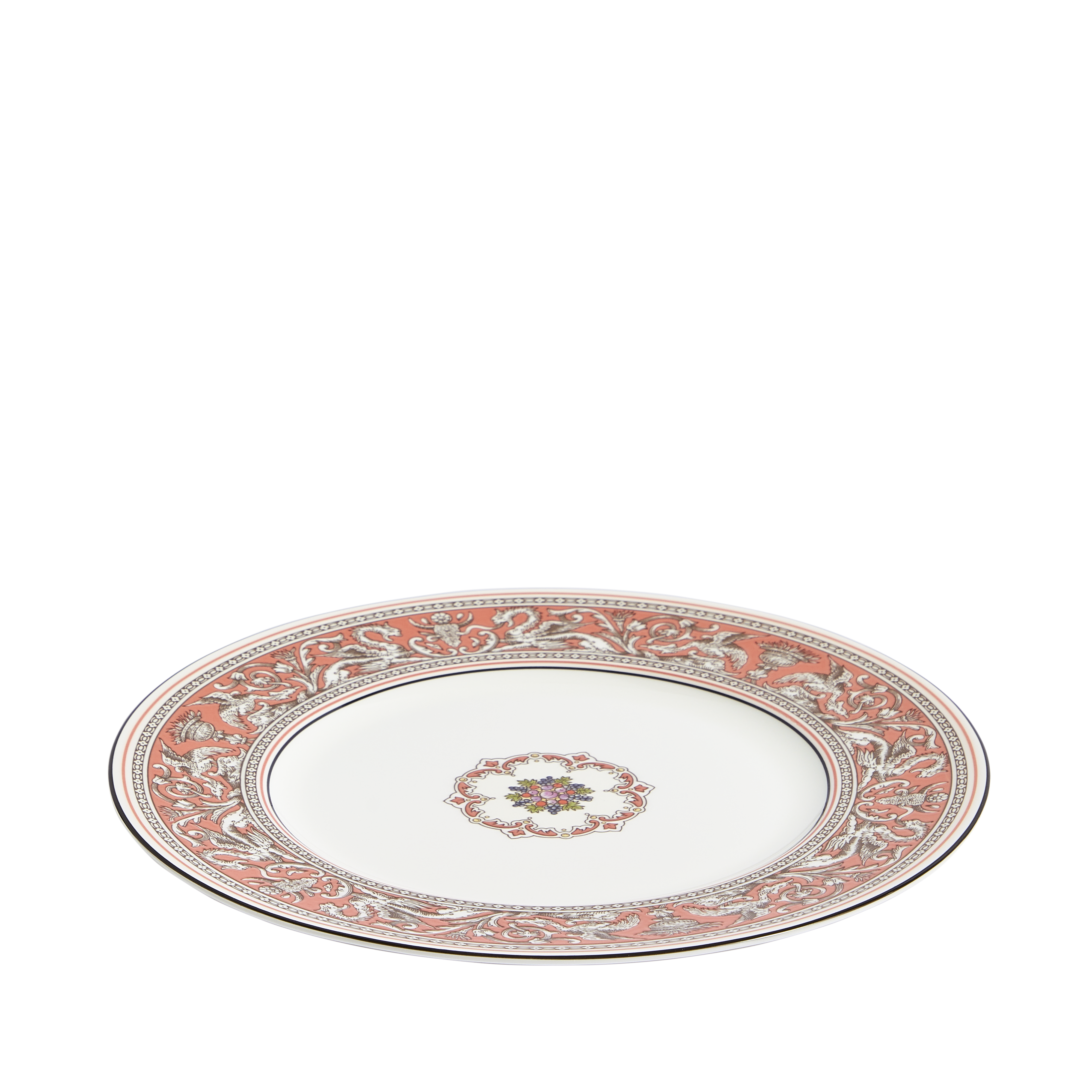 Florentine Salmon Plate 10.7"