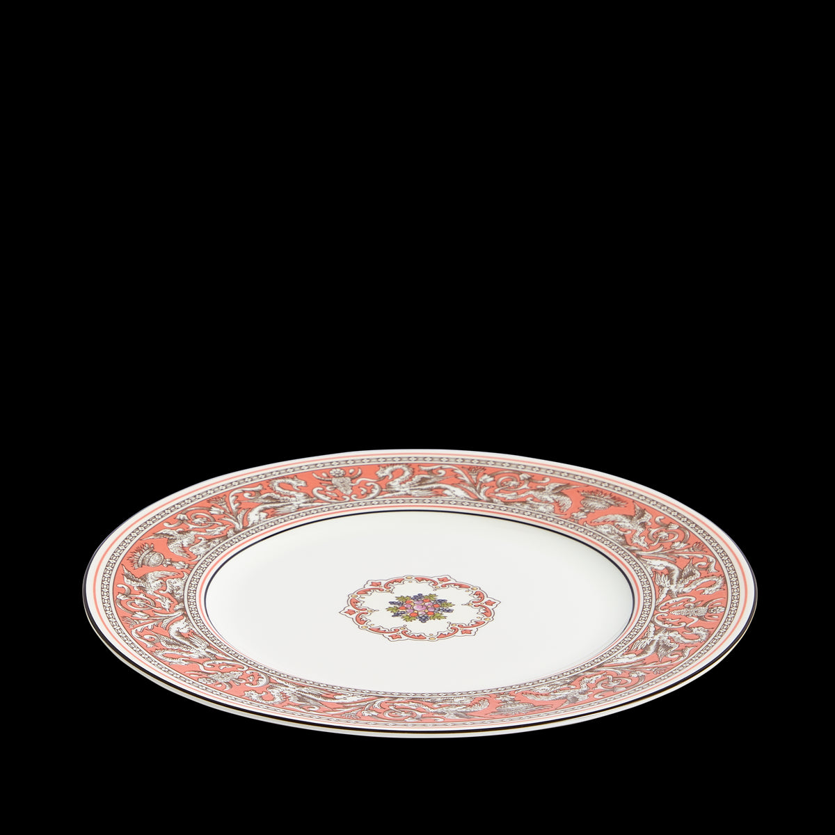 Florentine Salmon Plate 10.7"