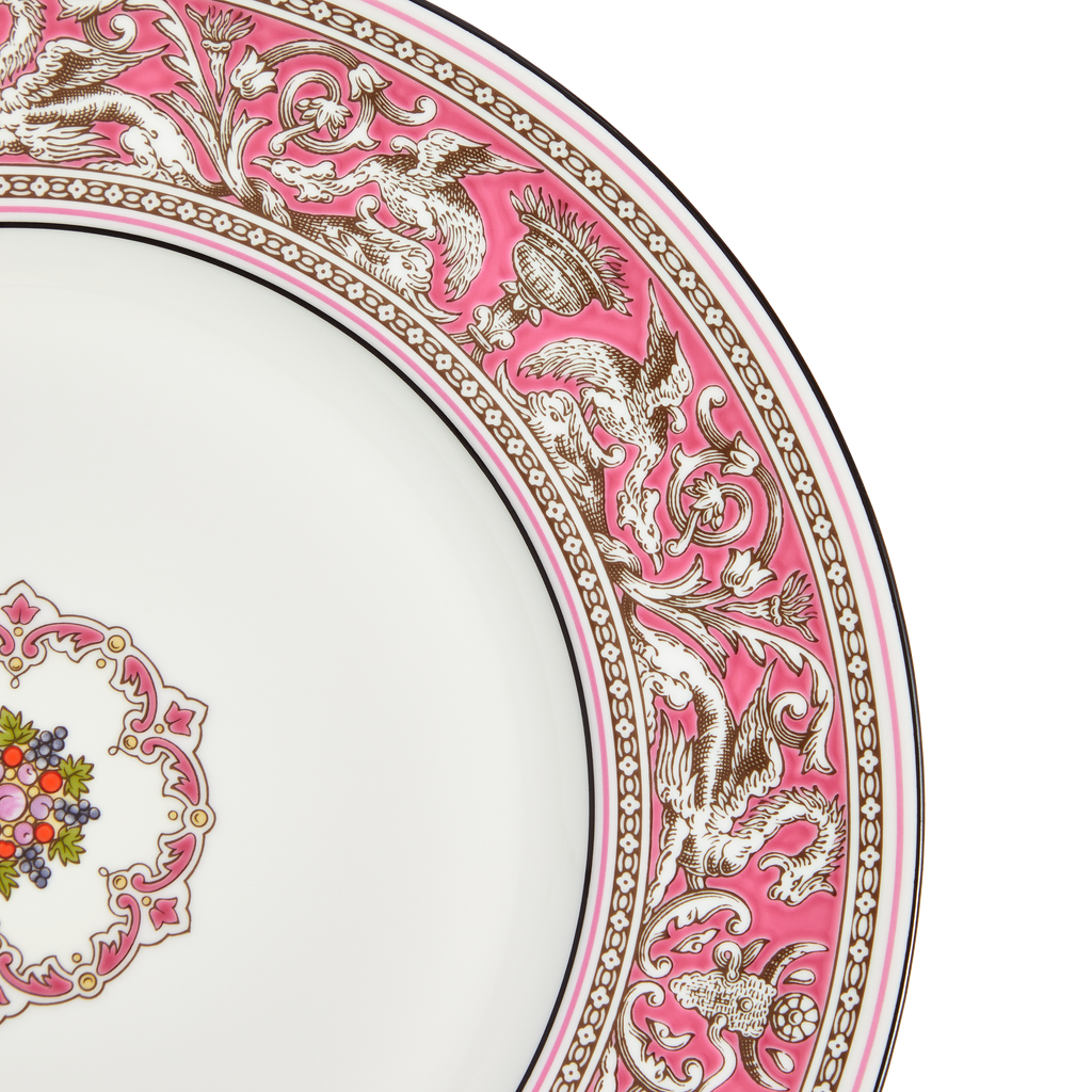 Florentine Fuchsia Plate 10.7"