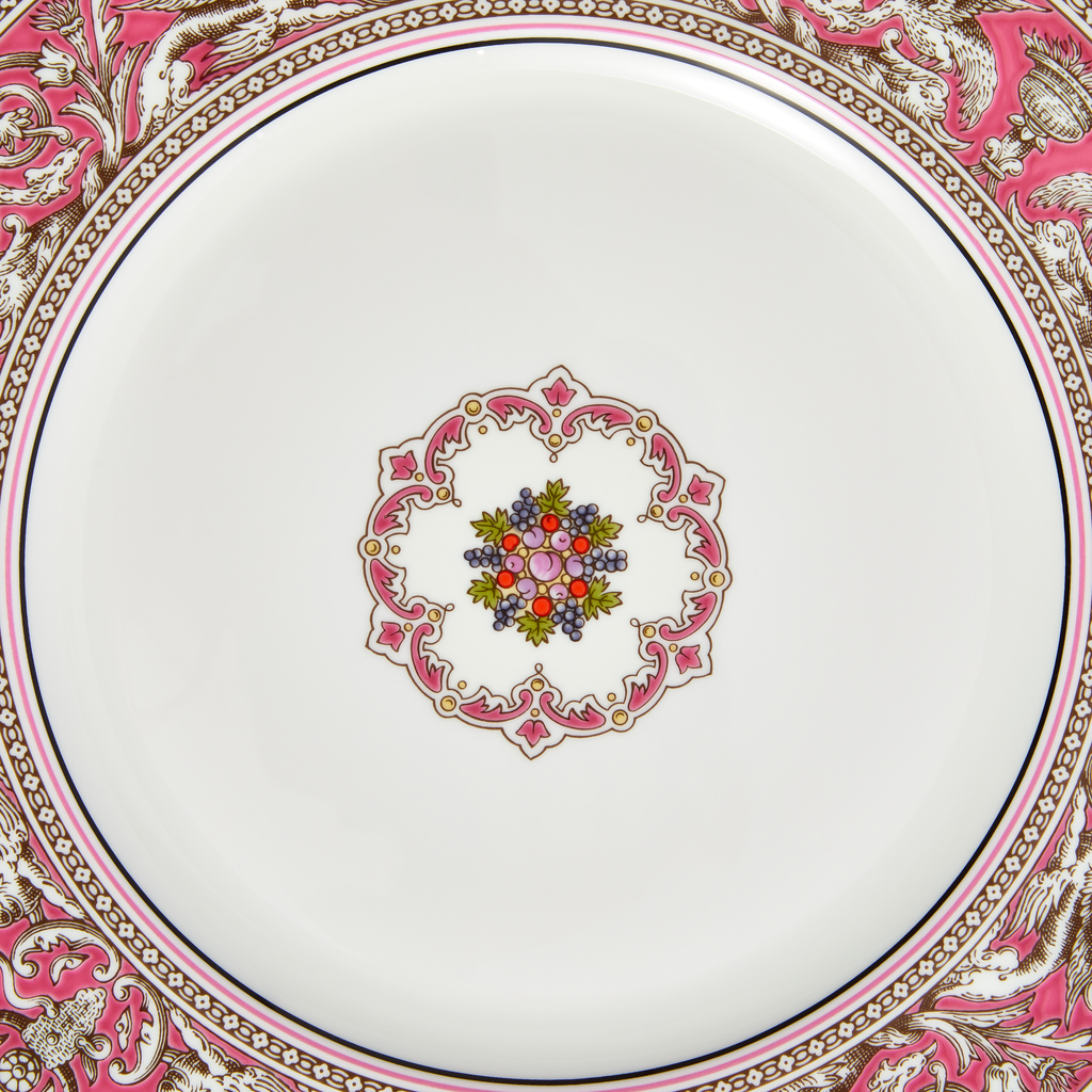 Florentine Fuchsia Plate 10.7"
