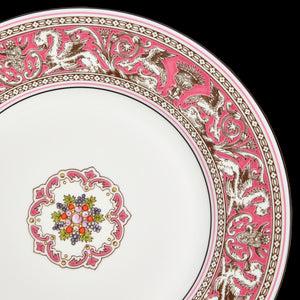 Florentine Fuchsia Plate 8.1"