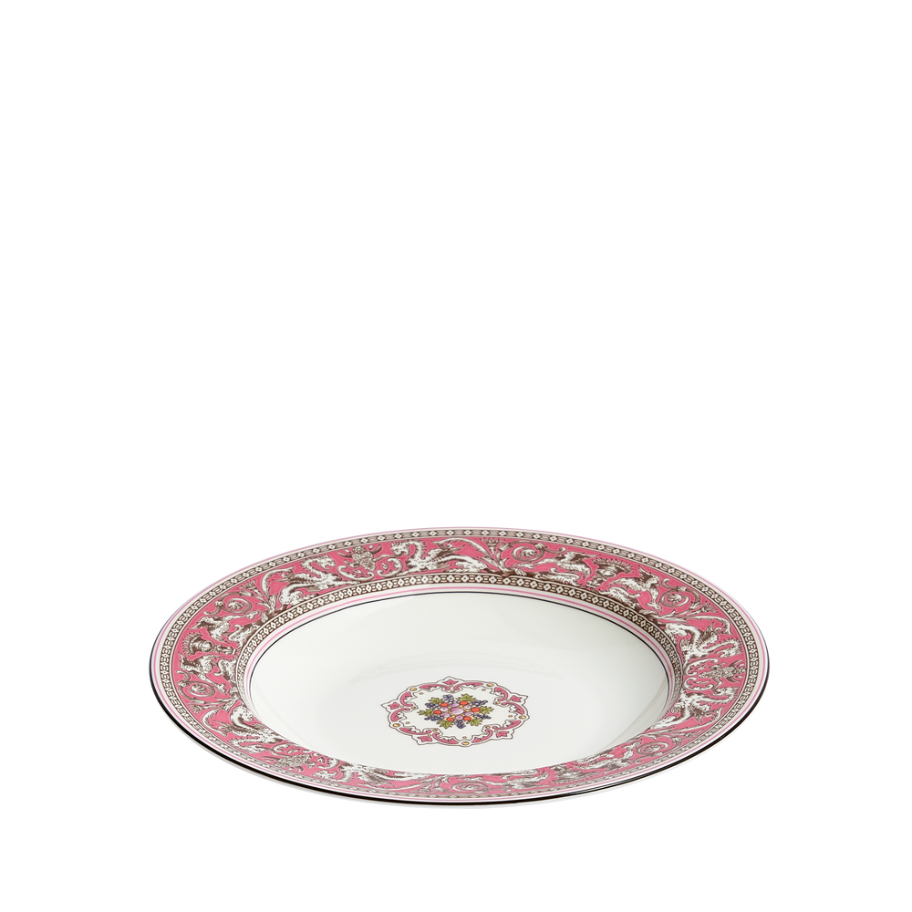 Florentine Fuchsia Rim Soup
