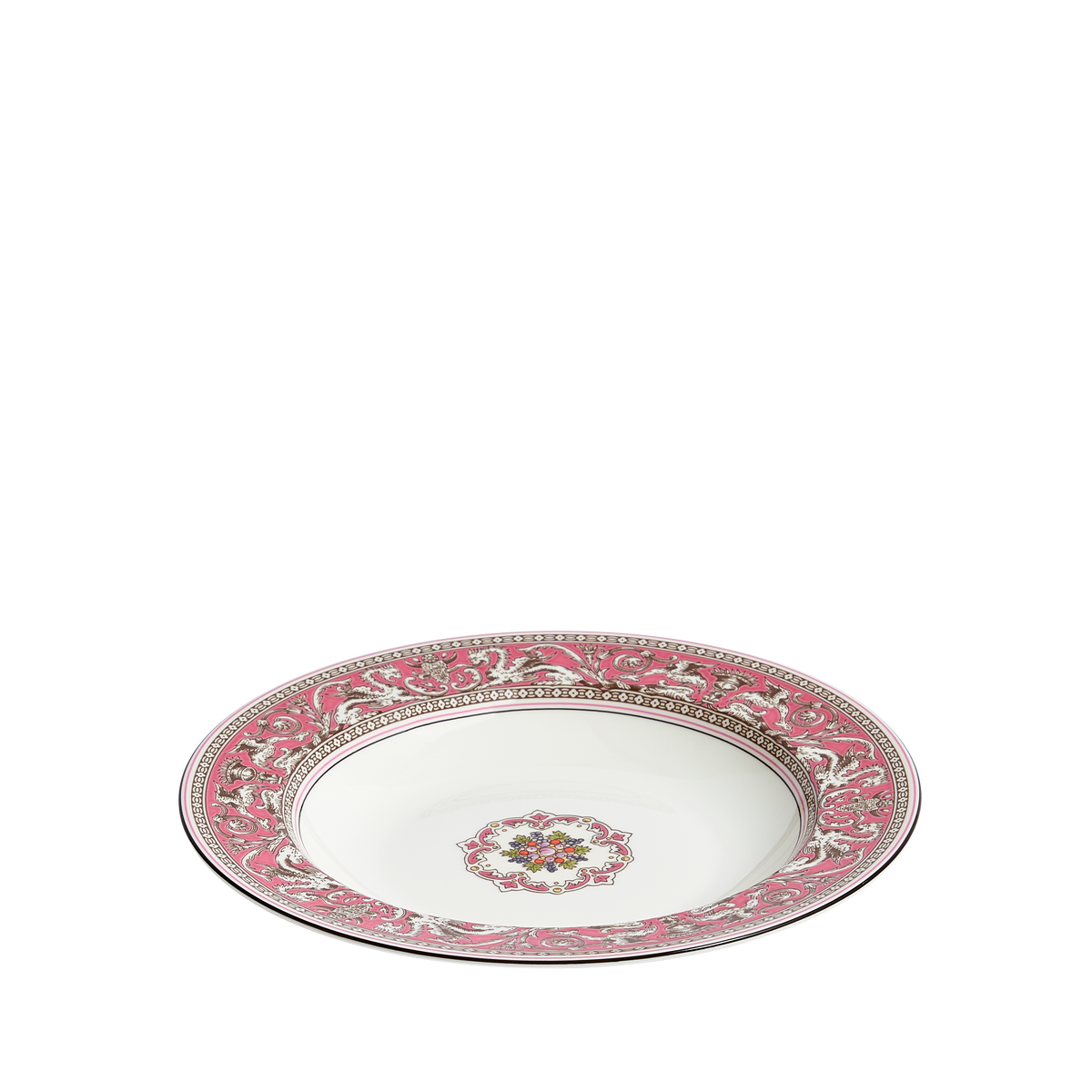 Florentine Fuchsia Rim Soup