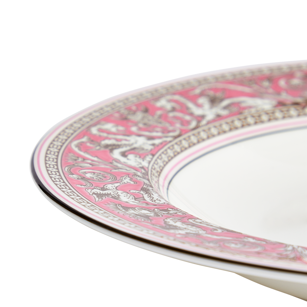 Florentine Fuchsia Rim Soup