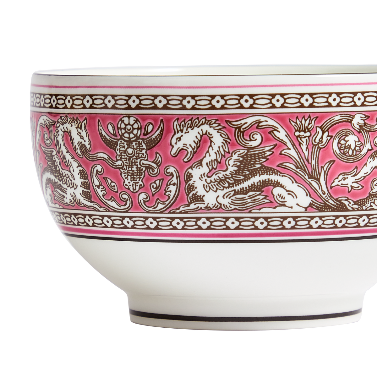 Florentine Fuchsia Rice Bowl