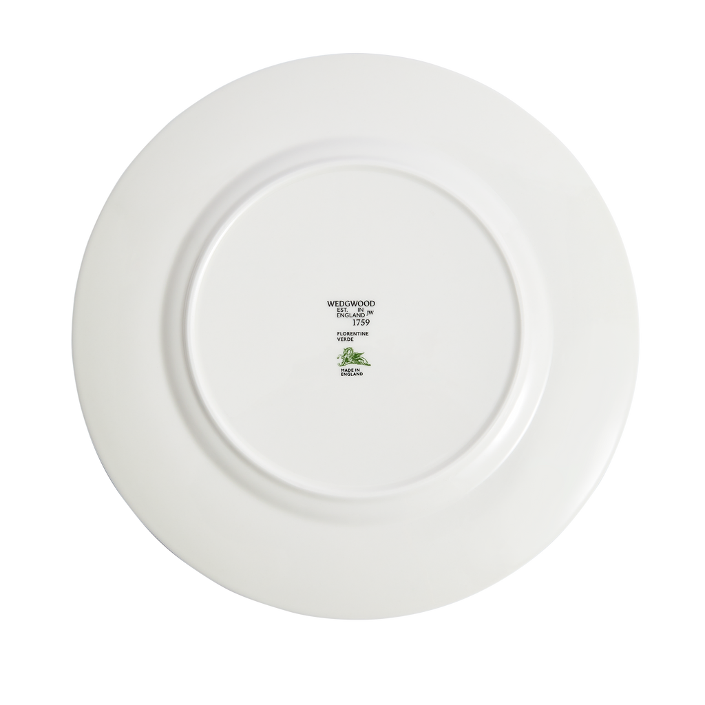 Florentine Verde Plate 10.7"