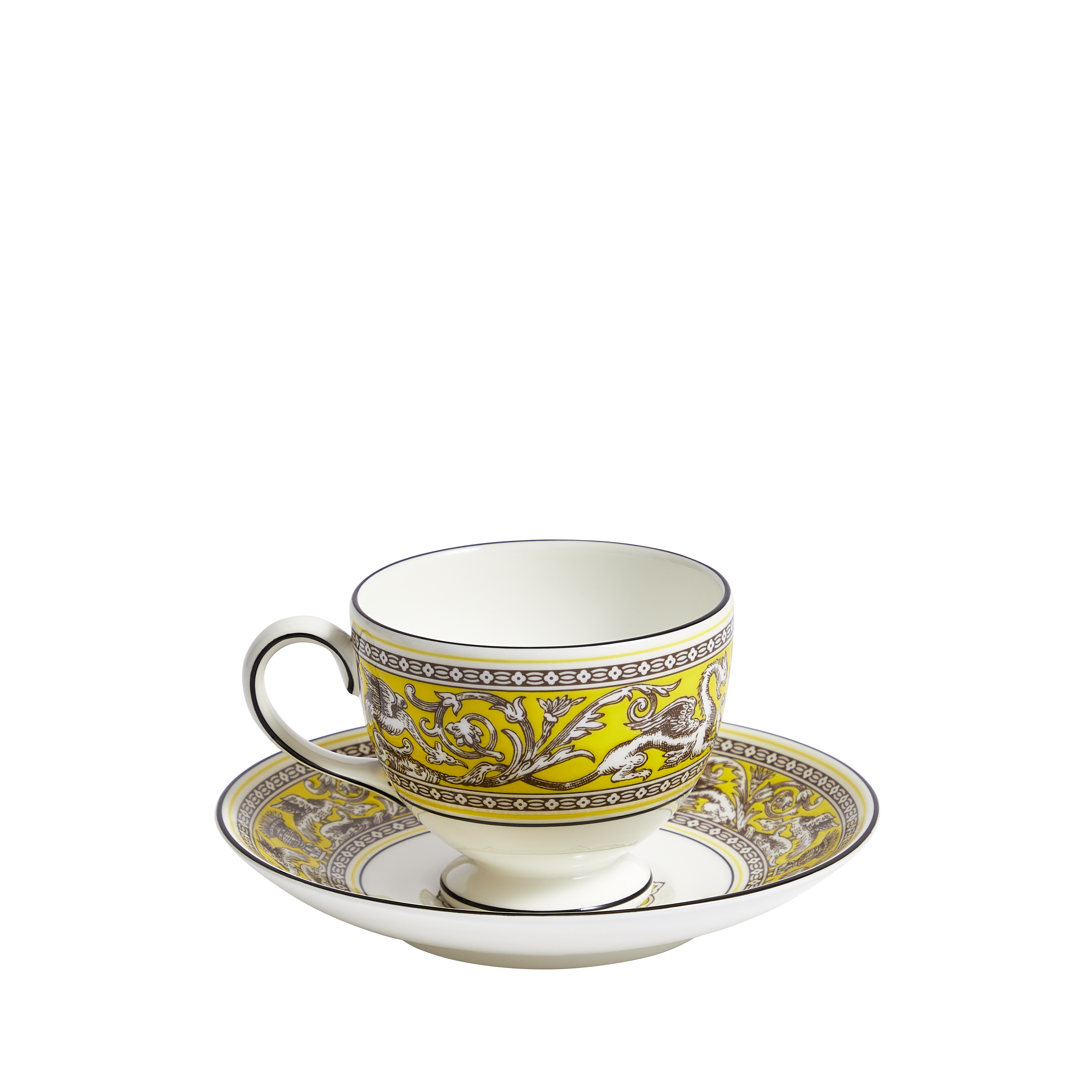 Florentine Citron Teacup Saucer