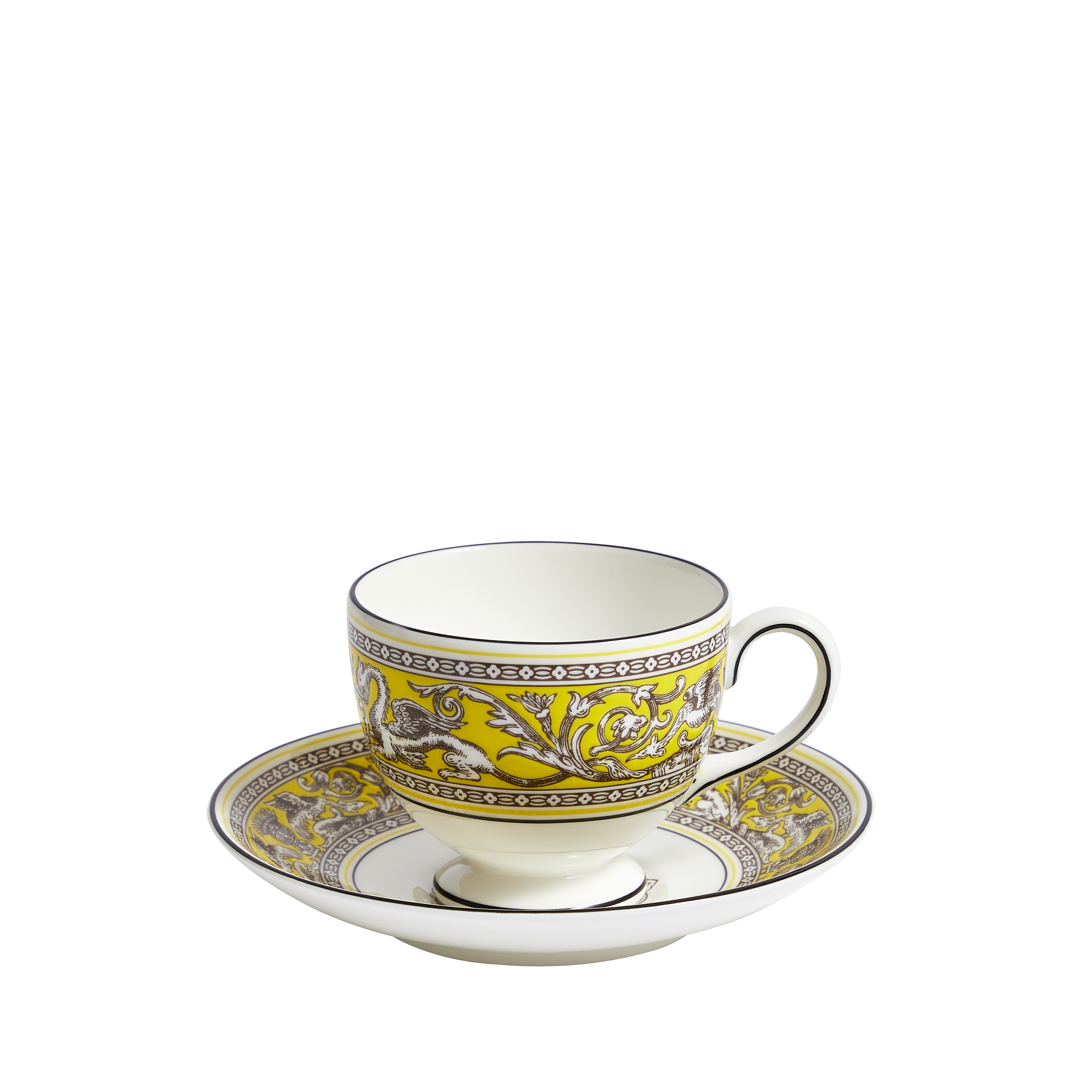 Florentine Citron Teacup Saucer