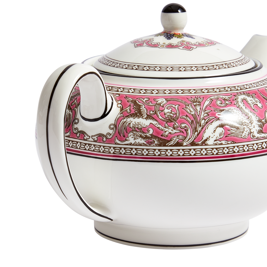 Florentine Fuchsia Teapot