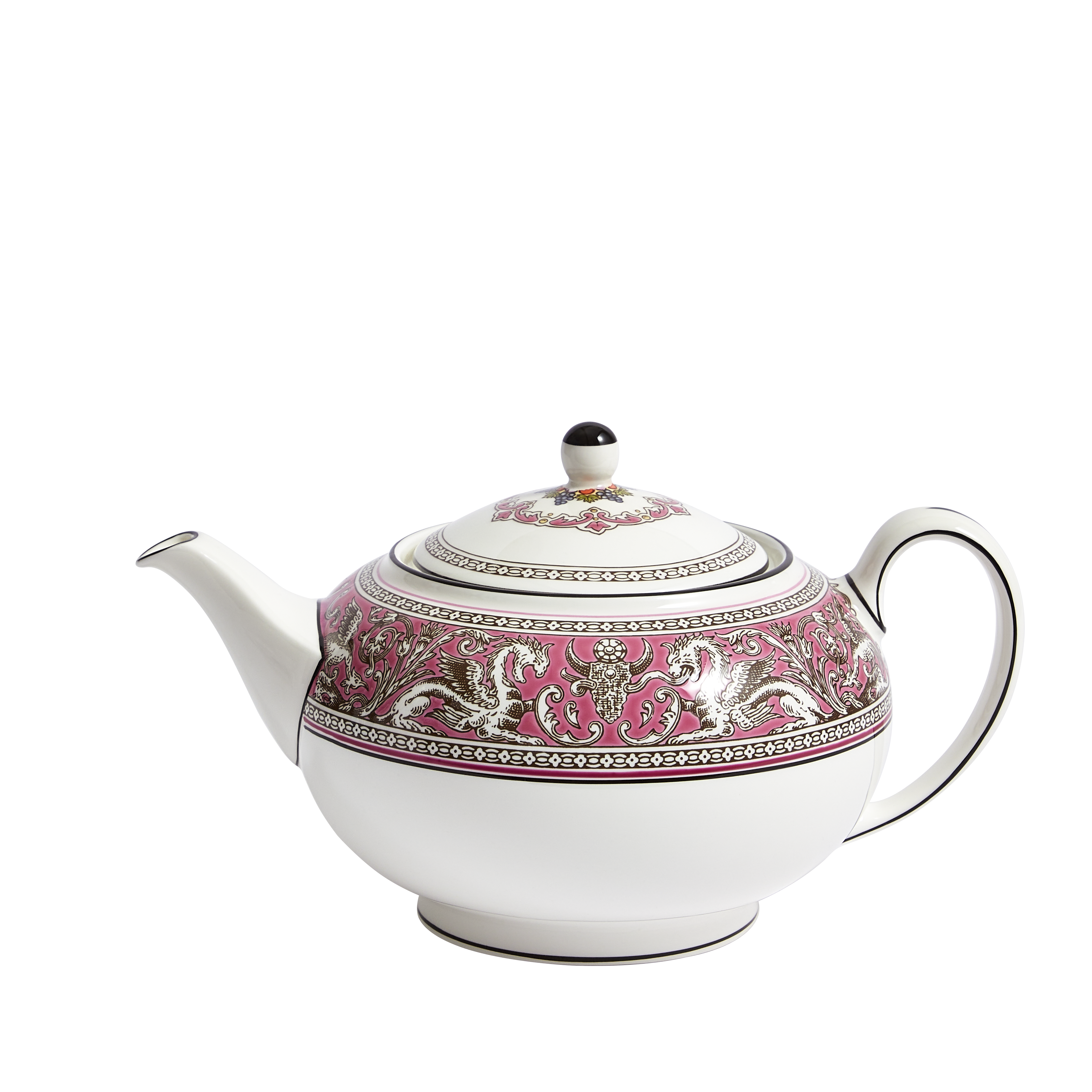 Florentine Fuchsia Teapot