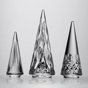 Lismore Diamond Crystal Tree Set of 3