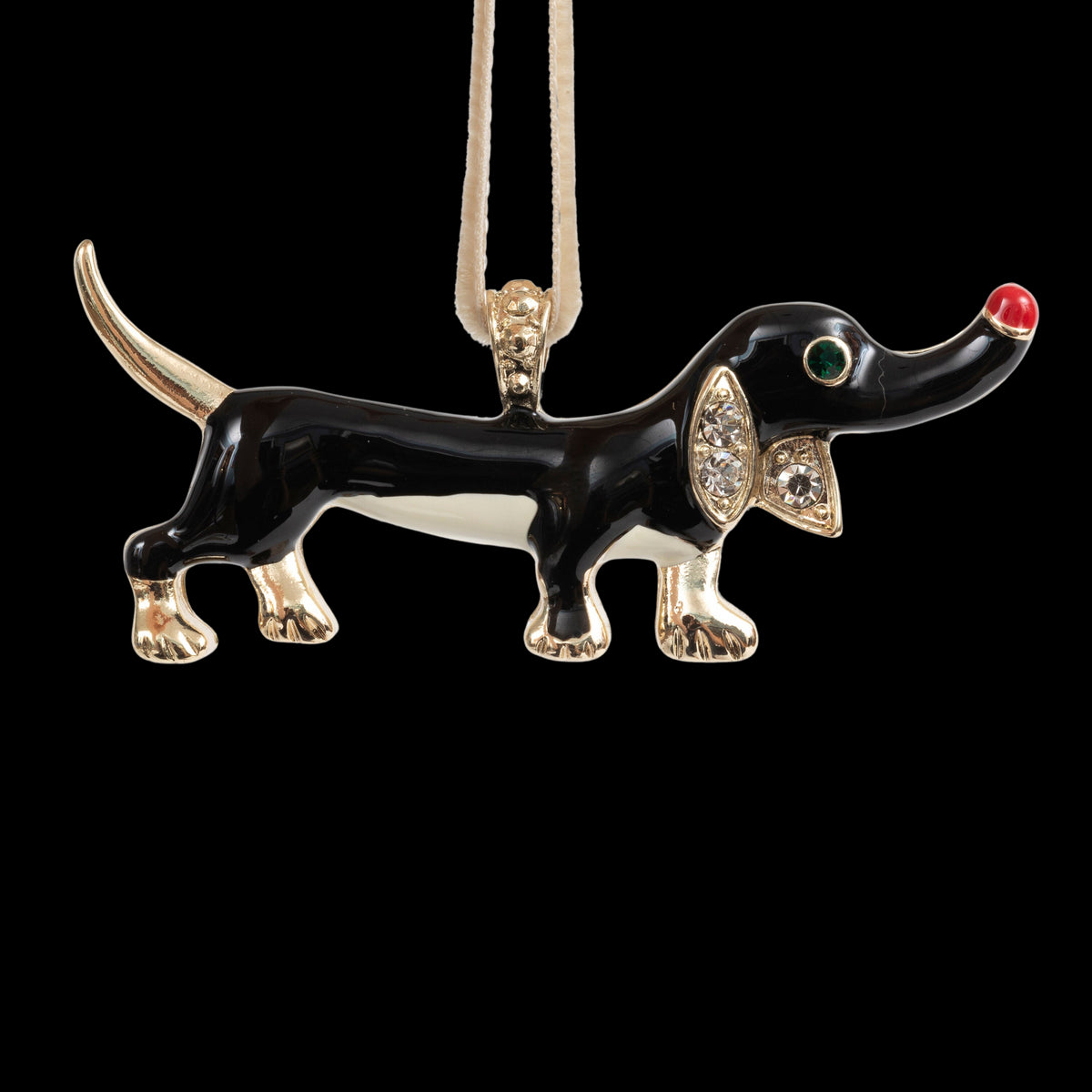 Sausage Dog Hanging Ornament