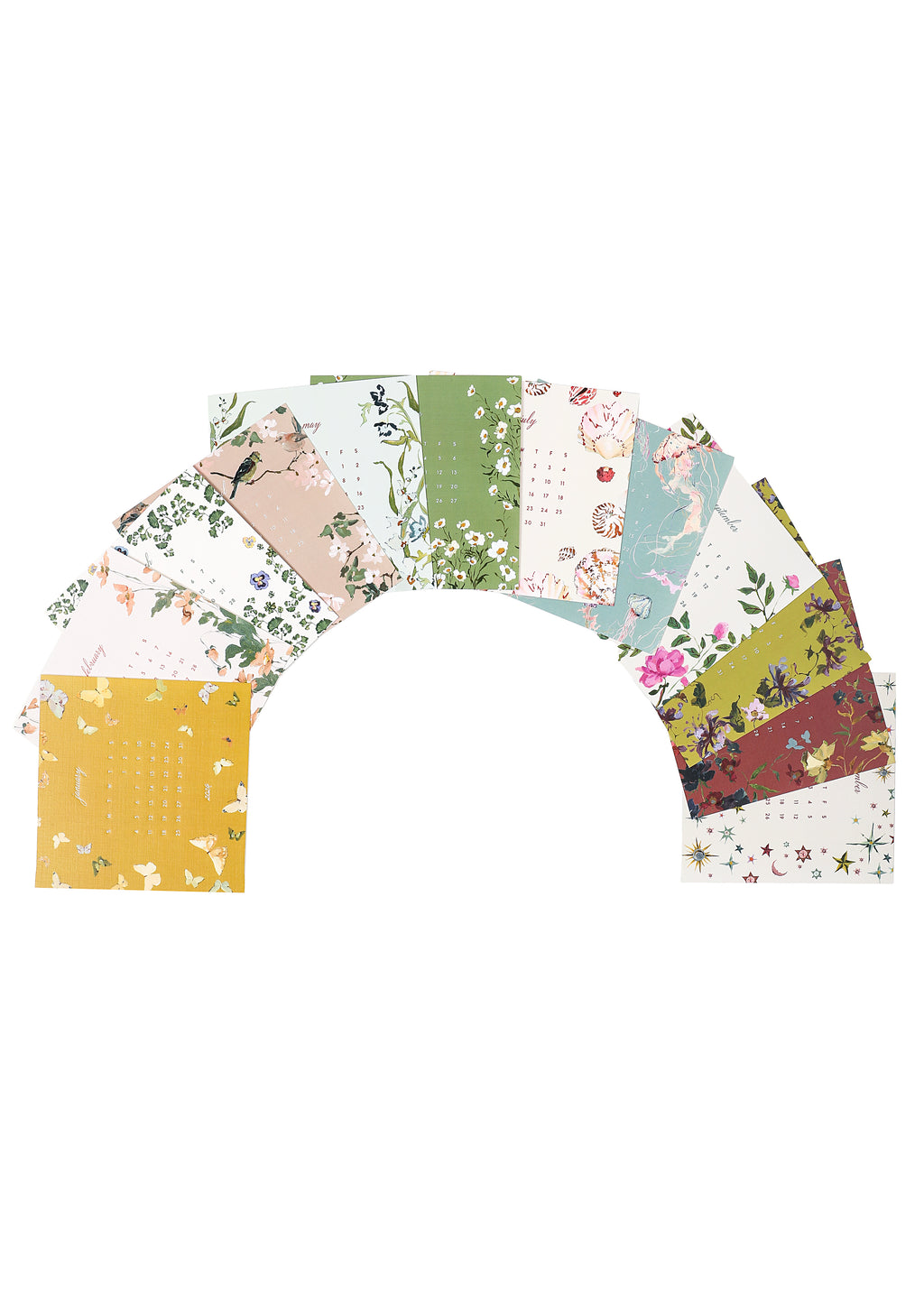 2026 Desk Calendar in the Mariposa Box