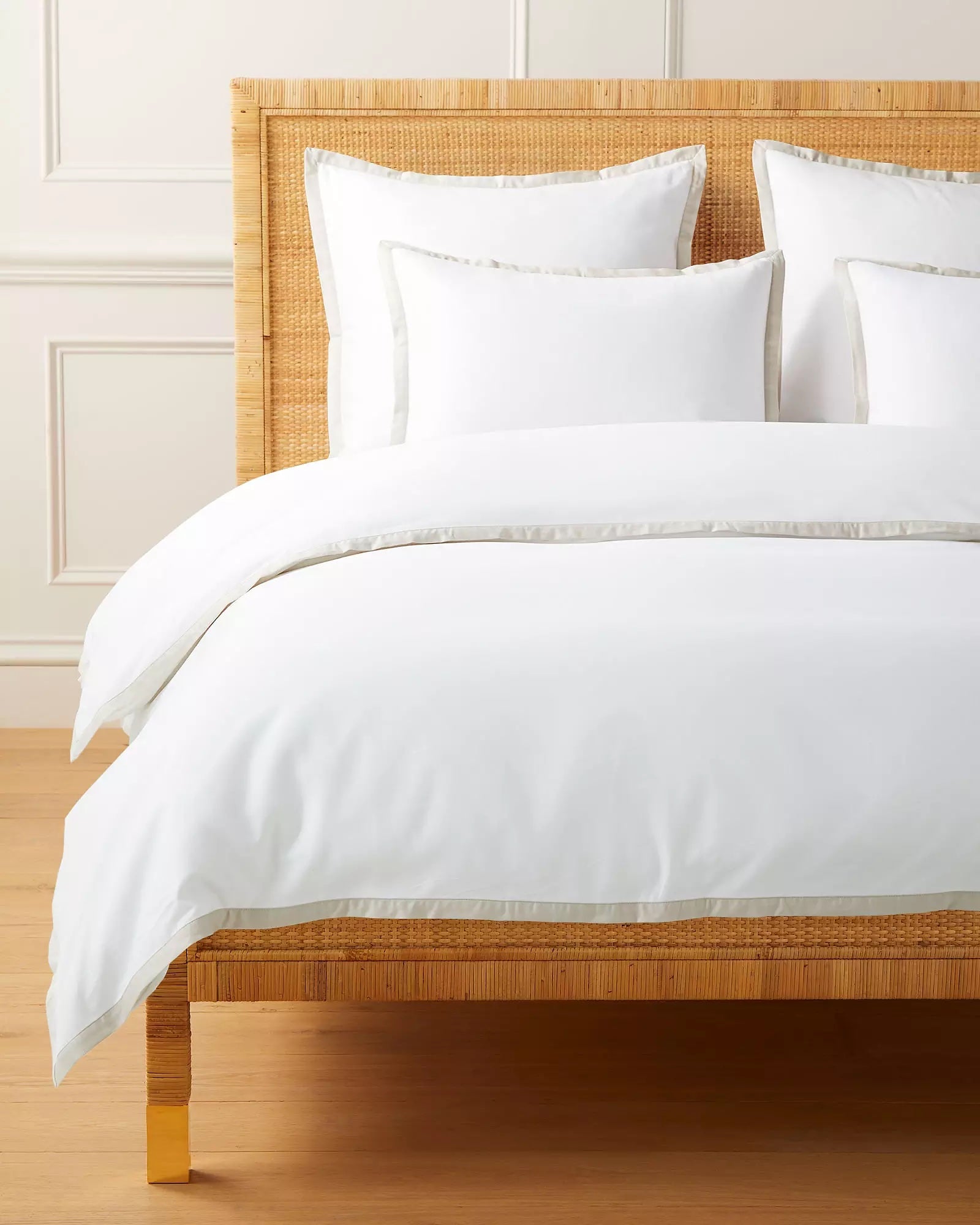 Border Frame Sateen Duvet Cover