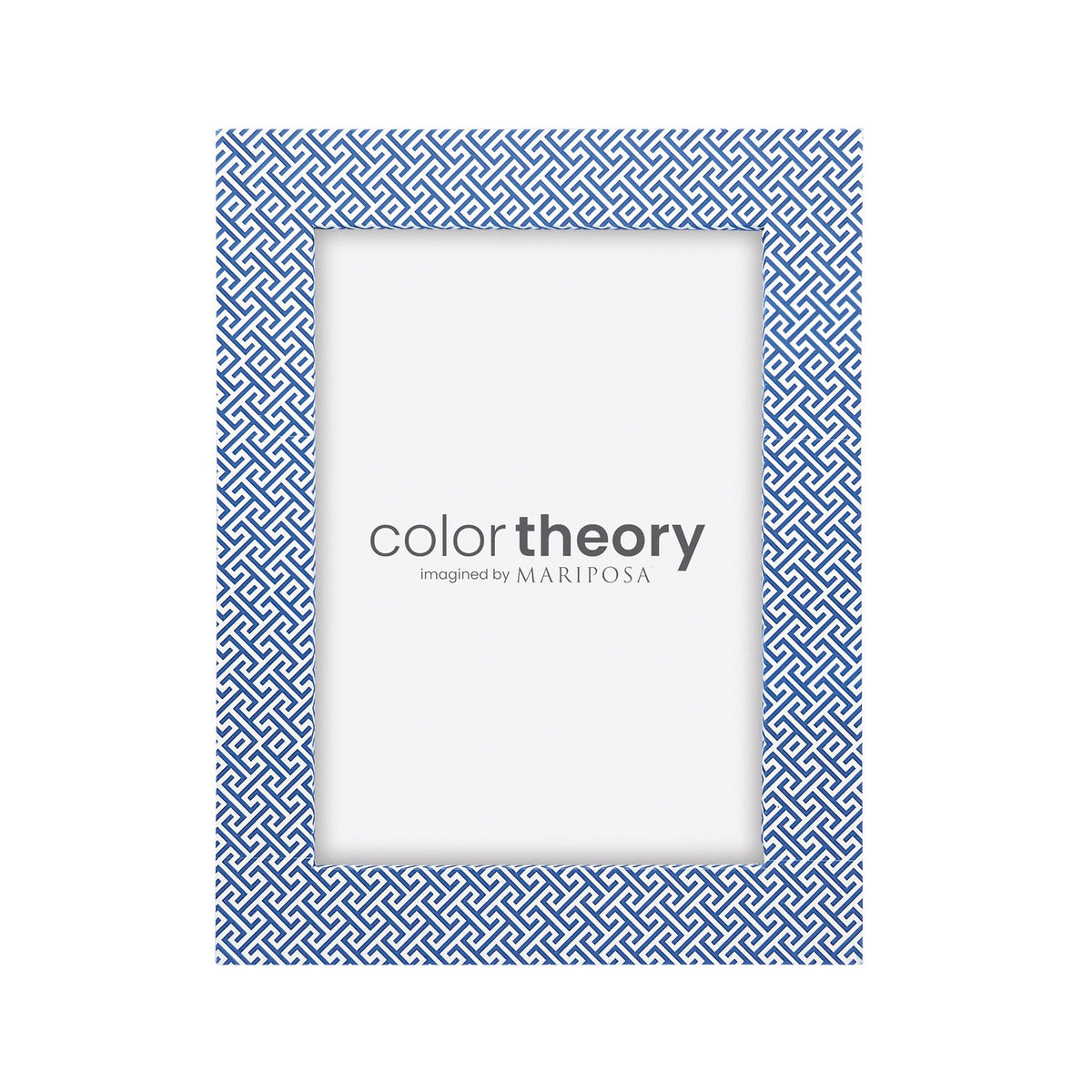 Double Sided Fretwork and Denim Blue 5x7 Frame