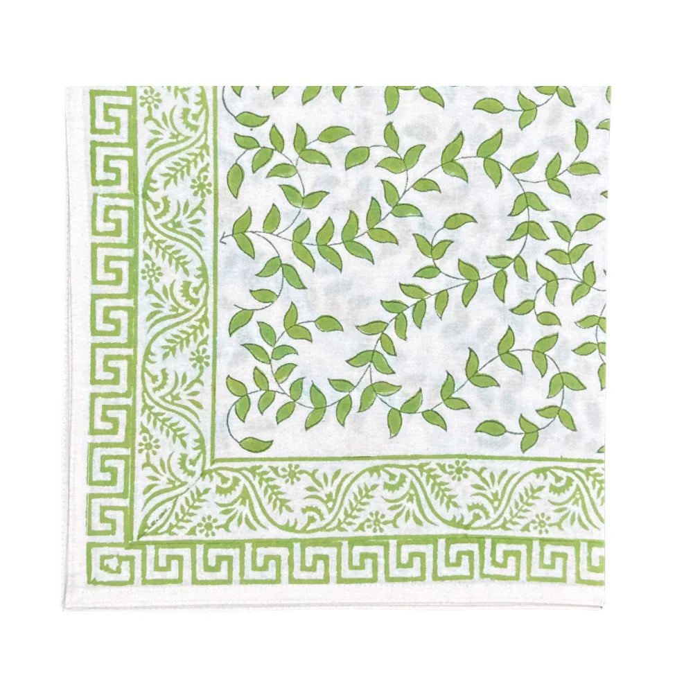 Green Leaves Napkins, Set of 4
