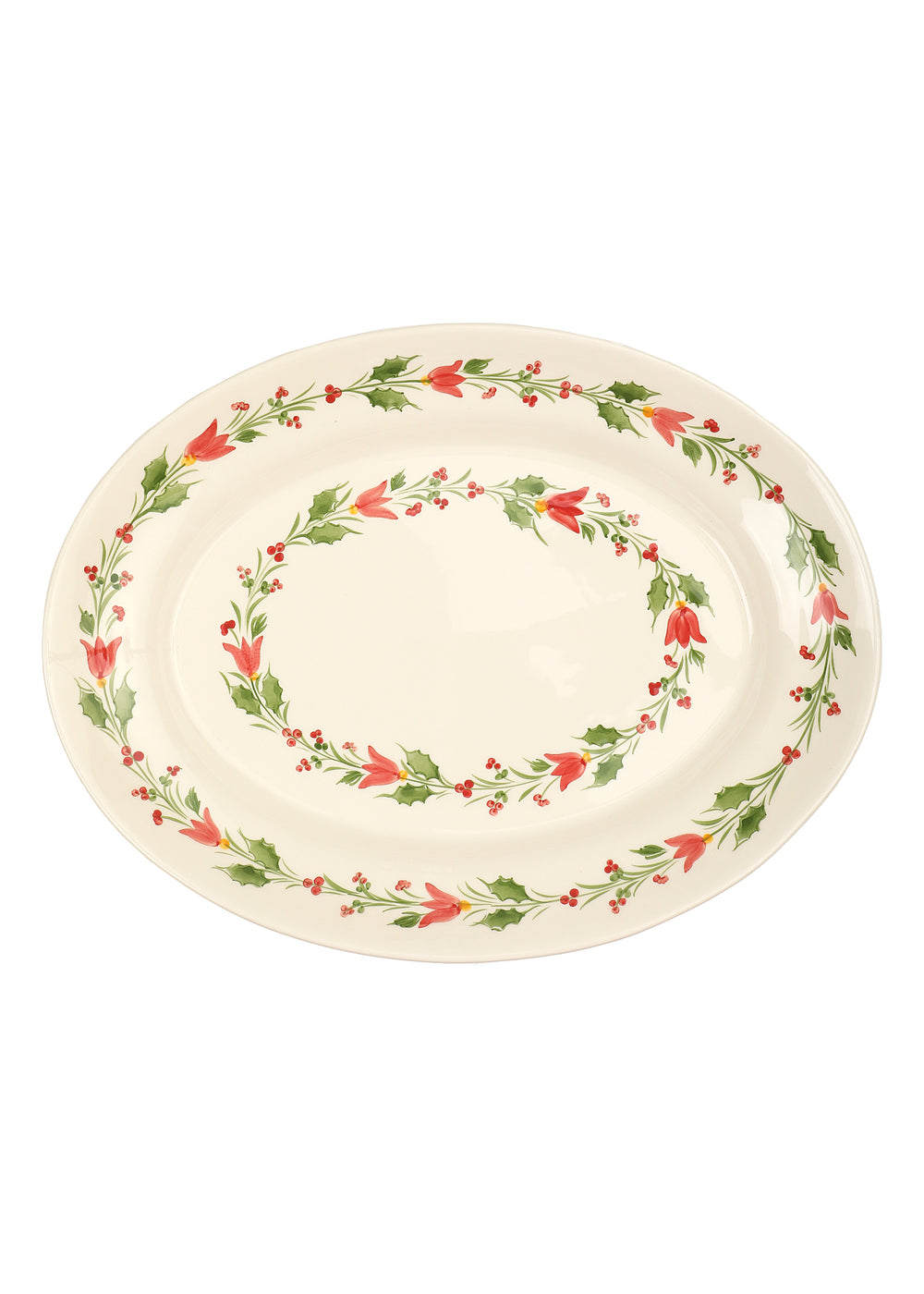 Carolina Irving x OTM Holly Oval Platter