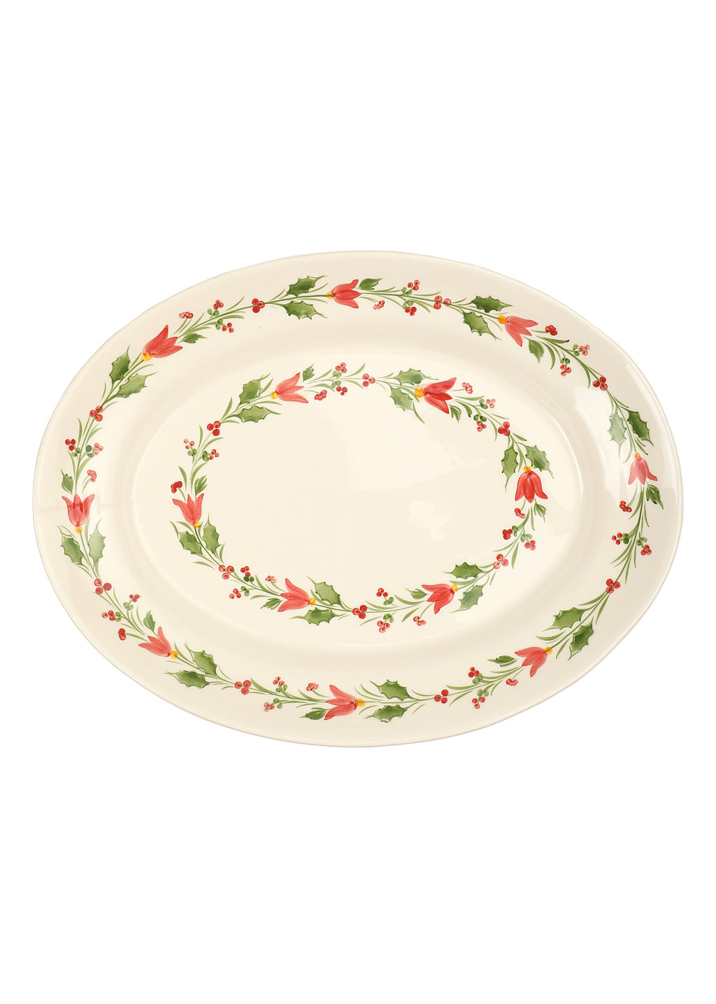Carolina Irving x OTM Holly Oval Platter