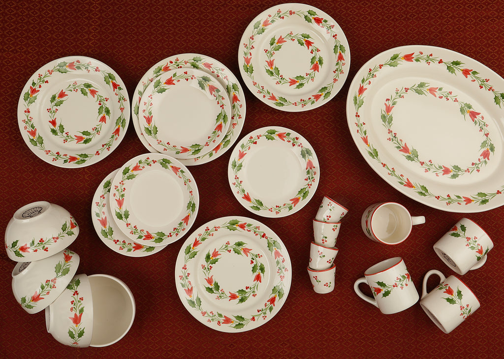 Carolina Irving x OTM Holly Cereal Bowl